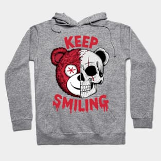 Keep Smiling - Bear Hoodie